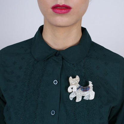 Erstwilder - Wallace the Scottie Dog Brooch (2017) - 20th Century Artifacts