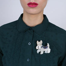 Load image into Gallery viewer, Erstwilder - Wallace the Scottie Dog Brooch (2017) - 20th Century Artifacts