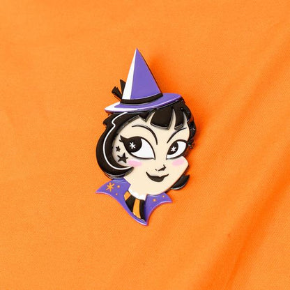 Erstwilder - Which Witch? Brooch (2020) pale - 20th Century Artifacts