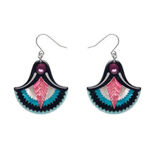 Load image into Gallery viewer, Erstwilder - Whispers of the Nile Drop Earrings - 20th Century Artifacts