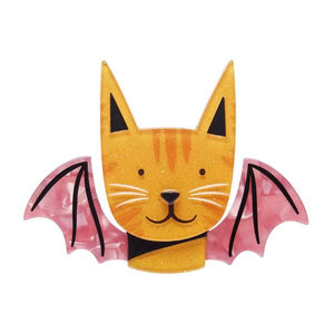 Erstwilder - Winged Kitty Brooch (Megan Roy) - 20th Century Artifacts