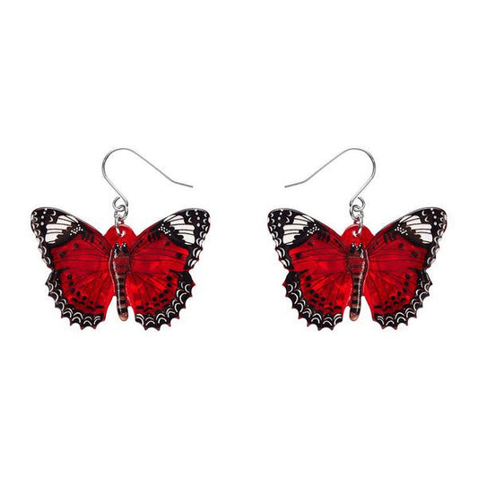 Erstwilder - Wings Laced in Red Earrings (Jocelyn Proust) (2023) - 20th Century Artifacts