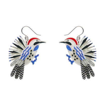 Erstwilder - Wondrous Woodpecker Drop Earrings (Jocelyn Proust) (2025) - 20th Century Artifacts
