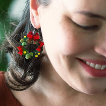 Load image into Gallery viewer, Erstwilder - Wreath Down Under Earrings (2021) - 20th Century Artifacts