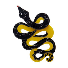 Load image into Gallery viewer, Erstwilder - Yellow-Bellied Sea Snake Brooch (2025) - 20th Century Artifacts