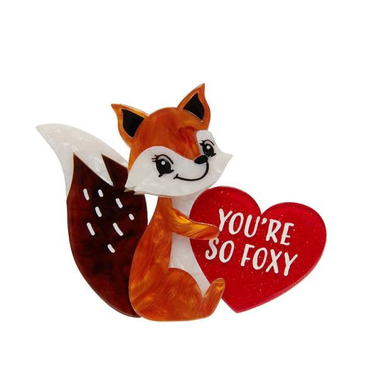Erstwilder - You're So Foxy Brooch (2020) - 20th Century Artifacts