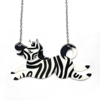 Erstwilder - Zebra Crossing Necklace (2018) - 20th Century Artifacts