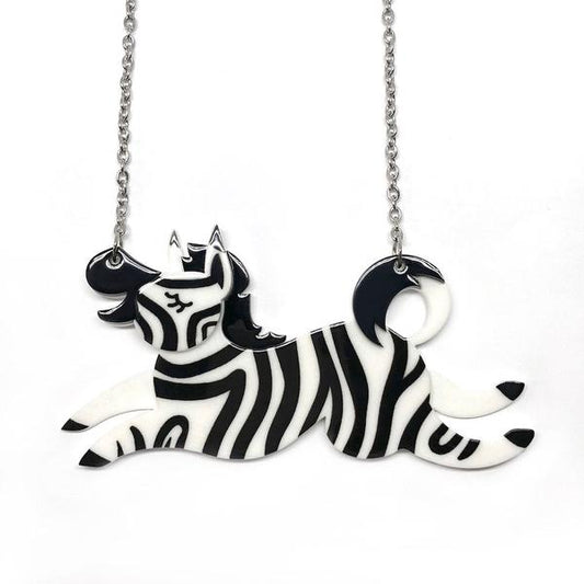 Erstwilder - Zebra Crossing Necklace (2018) - 20th Century Artifacts