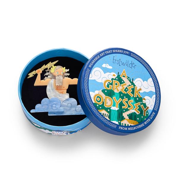 Erstwilder - Zeus Almighty Brooch - 20th Century Artifacts