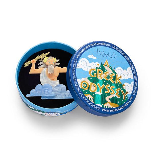 Erstwilder - Zeus Almighty Brooch - 20th Century Artifacts