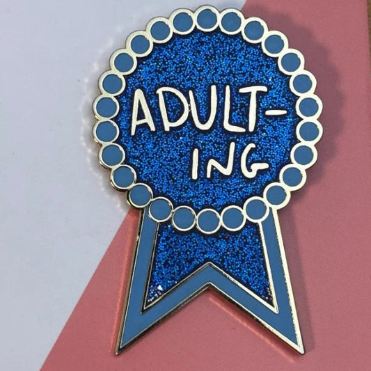 Jubly-Umph - Adulting Award Enamel Pin - 20th Century Artifacts