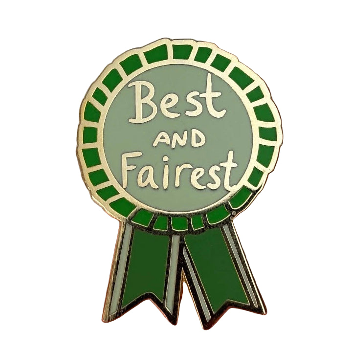 Jubly-Umph - Best and Fairest Award Enamel Pin - 20th Century Artifacts