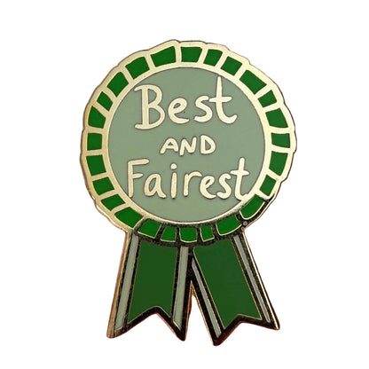 Jubly-Umph - Best and Fairest Award Enamel Pin - 20th Century Artifacts