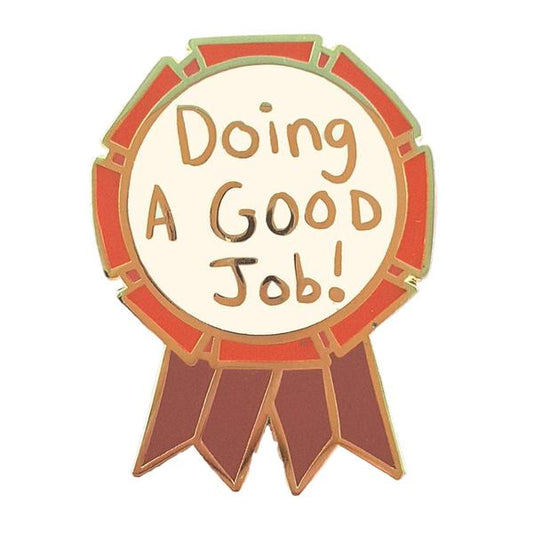 Jubly-Umph - Doing A Good Job Award Enamel Pin - 20th Century Artifacts