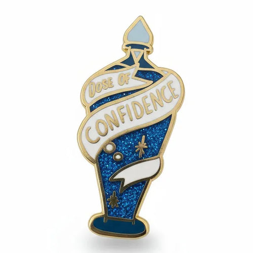 Jubly-Umph - Dose of Confidence Enamel Pin - 20th Century Artifacts