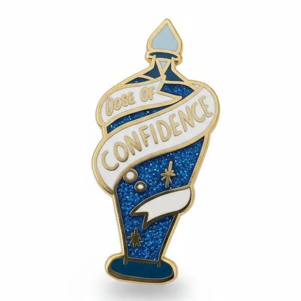 Jubly-Umph - Dose of Confidence Enamel Pin - 20th Century Artifacts