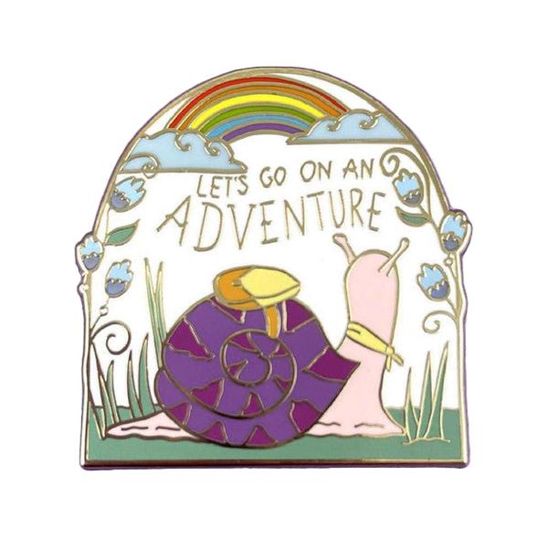 Jubly-Umph - Let's Go On An Adventure Enamel Pin - 20th Century Artifacts