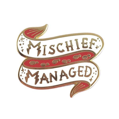 Jubly-Umph - Mischief Managed Enamel Pin - 20th Century Artifacts