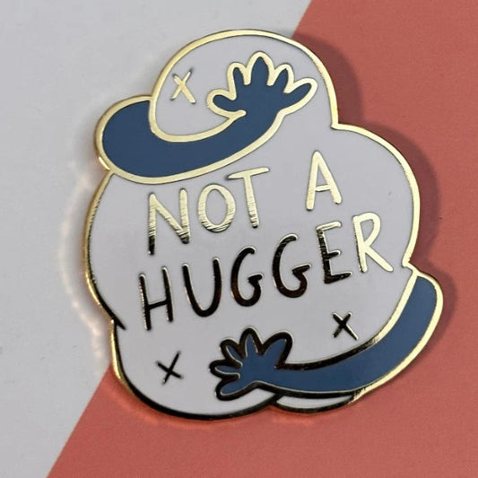 Jubly-Umph - Not A Hugger Enamel Pin - 20th Century Artifacts