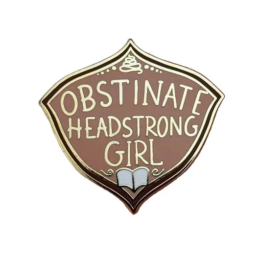 Jubly-Umph - Obstinate Headstrong Girl Enamel Pin - 20th Century Artifacts