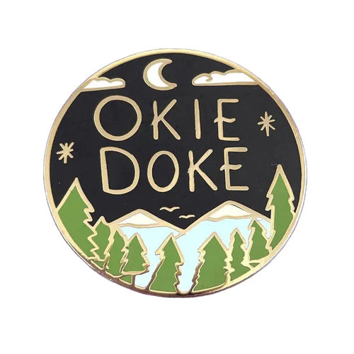 Jubly-Umph - Okie Doke Enamel Pin - 20th Century Artifacts