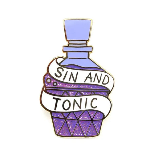 Jubly-Umph - Sin and Tonic Enamel Pin - 20th Century Artifacts