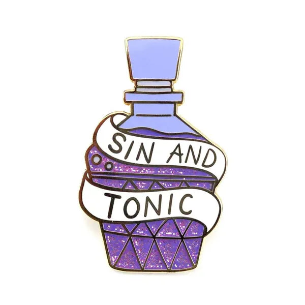 Jubly-Umph - Sin and Tonic Enamel Pin - 20th Century Artifacts