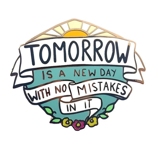 Jubly-Umph - Tomorrow is a New Day Enamel Pin - 20th Century Artifacts