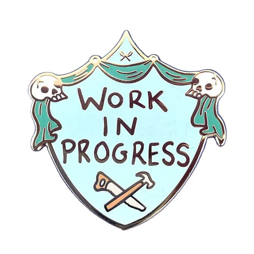 Jubly-Umph - Work in Progress Enamel Pin - 20th Century Artifacts