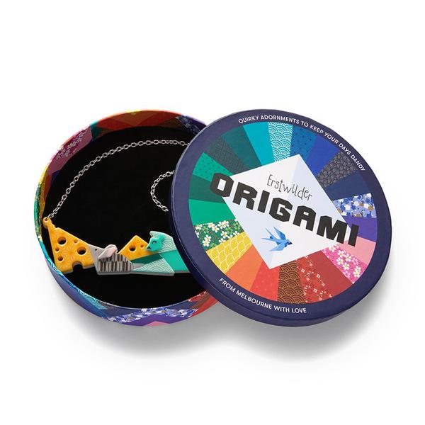 Erstwilder - Origami - Cat and Mouse Necklace