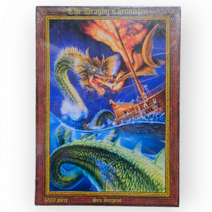 The Dragon Chronicles 1000 Piece Jigsaw - Sea Serpent - 20th Century Artifacts