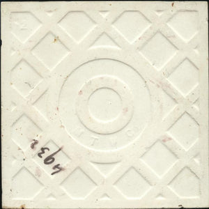 Art Nouveau Fireplace Tile - 6 x 6 inch - 0001 - 20th Century Artifacts