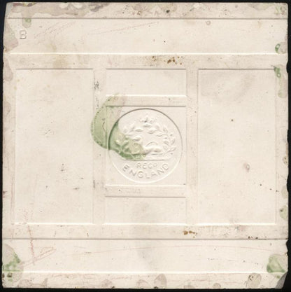 Art Nouveau Fireplace Tile - 6 x 6 inch - 0004 - 20th Century Artifacts