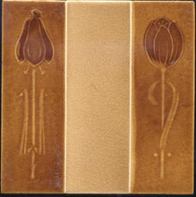 Load image into Gallery viewer, Art Nouveau Fireplace Tile - 6 x 6 inch - 0006 - 20th Century Artifacts