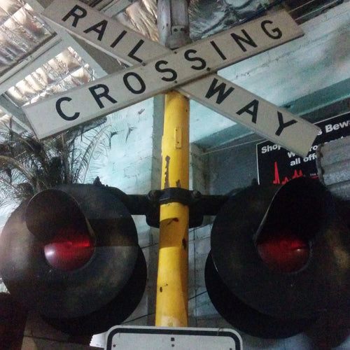 Australian Railway Crossing Lights - 20th Century Artifacts