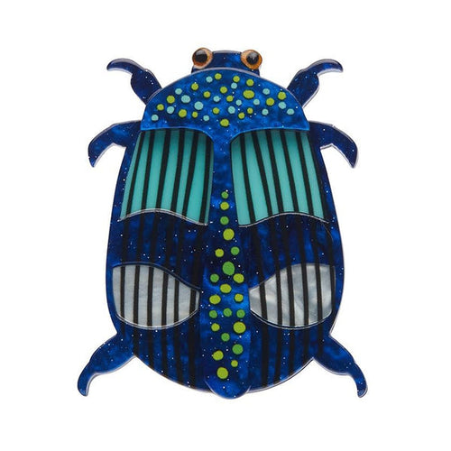 Erstwilder - A Jewel Among Beetles Brooch (Jocelyn Proust 2022) - 20th Century Artifacts