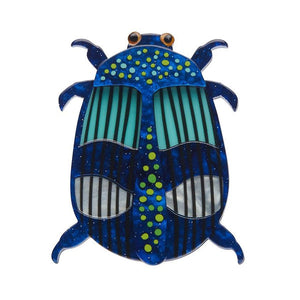 Erstwilder - A Jewel Among Beetles Brooch (Jocelyn Proust 2022) - 20th Century Artifacts