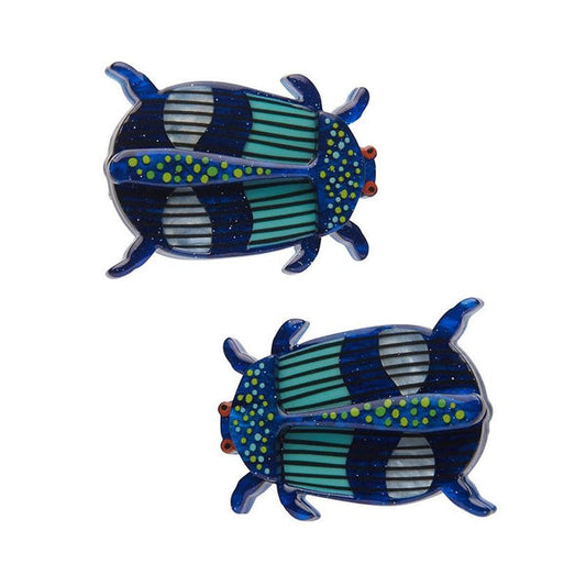 Erstwilder - A Jewel Among Beetles Hair Clips - 2 Piece (Jocelyn Proust) (2022) - 20th Century Artifacts