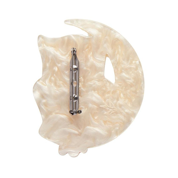 Erstwilder - A Most Ghostly Owl GITD Brooch (2022) - 20th Century Artifacts