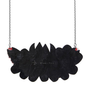 Erstwilder - A Moth Amongst the Desert Peas Necklace (Jocelyn Proust) - 20th Century Artifacts