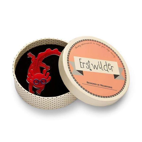 Erstwilder - Alex the Axolotl Brooch (2018) - 20th Century Artifacts