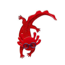 Load image into Gallery viewer, Erstwilder - Alex the Axolotl Brooch (2018) - 20th Century Artifacts