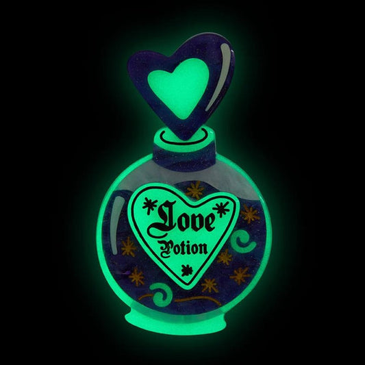 Erstwilder - All Hallows Alchemy GITD Brooch - 20th Century Artifacts