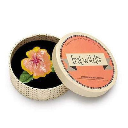 Erstwilder - Alohabiscus Hibiscus Brooch (2016) - 20th Century Artifacts