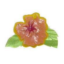 Load image into Gallery viewer, Erstwilder - Alohabiscus Hibiscus Brooch (2016) - 20th Century Artifacts