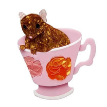 Load image into Gallery viewer, Erstwilder - An-Tea-Chinus Mouse Brooch (2018) - 20th Century Artifacts