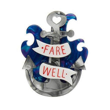 Load image into Gallery viewer, Erstwilder - Anchors Away Brooch (2017) - 20th Century Artifacts