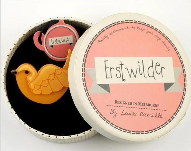 Erstwilder - Anouk's Lost Letter Brooch - 20th Century Artifacts
