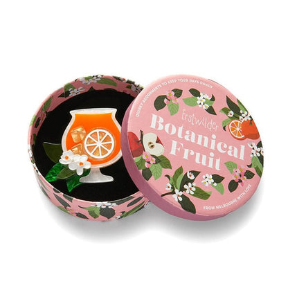 Erstwilder - Aperitif Italiano Brooch (2023) - 20th Century Artifacts
