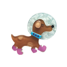 Load image into Gallery viewer, Erstwilder - Apollo K9 Mini Brooch - 20th Century Artifacts